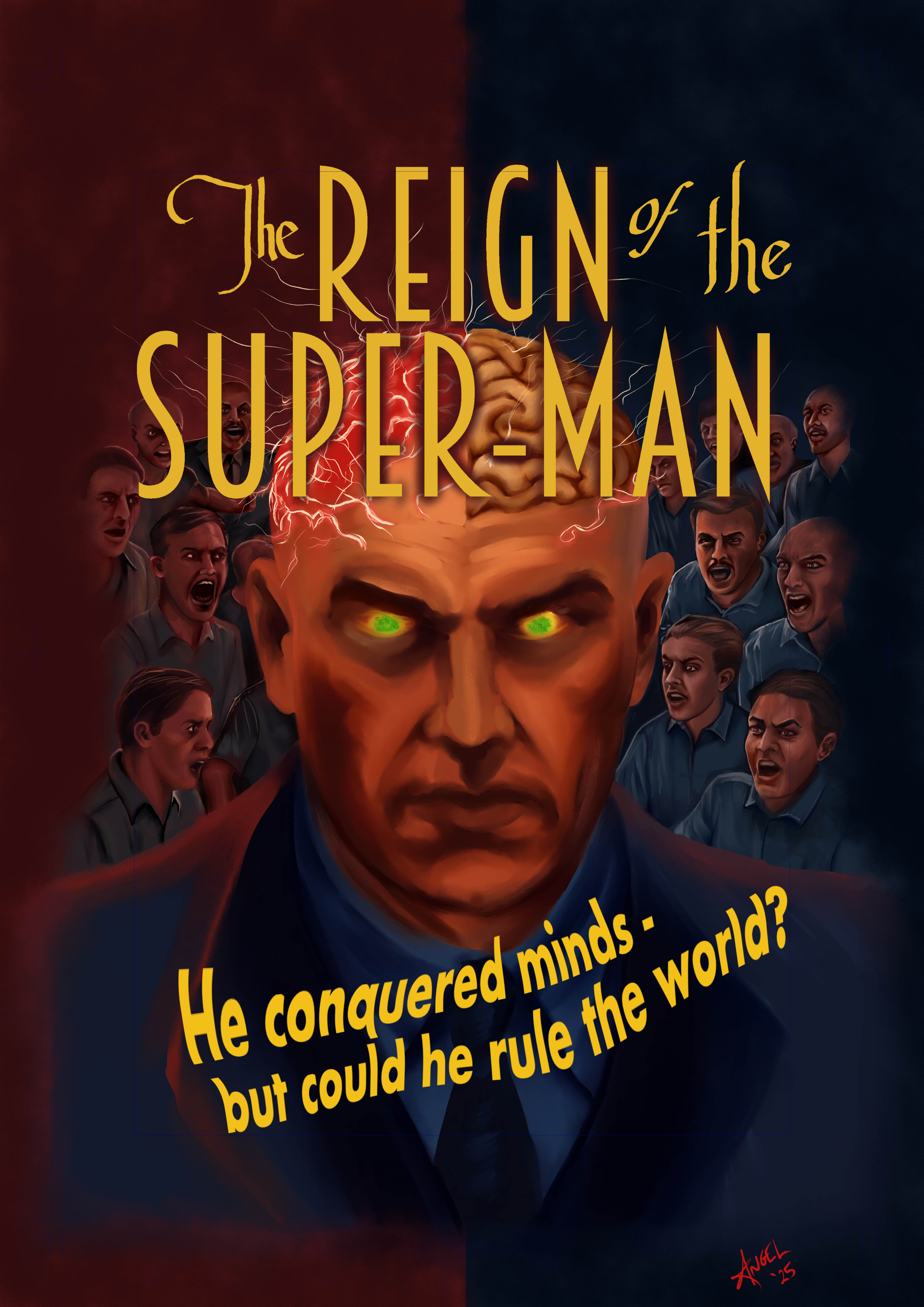 The Reign of the Superman exhibit opening image